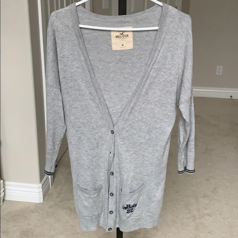 Hollister preppy cardigan